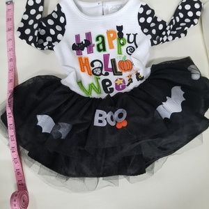 Toddler girl halloween 2 piece outfit